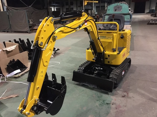 SJ10 het minigraafwerktuig van het de Trommel Minikruippakje van de Graafwerktuigmachine Dubbele voor Klein het Werkgebied 950kgs